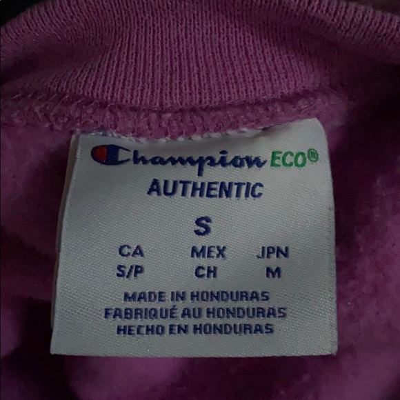 COPY - Pink eco champion sweater - Picture 3 of 3
